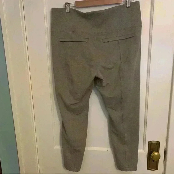 Athleta Delancey Herringbone Tight Tan/Beige Leggings, Womens Size 1X - Picture 6 of 6